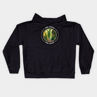 Fern Canyon Beautiful Trail in the Forest Kids Hoodie